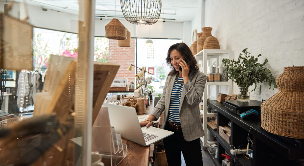 California business owner reviewing biennial and annual filing requirements at a desk