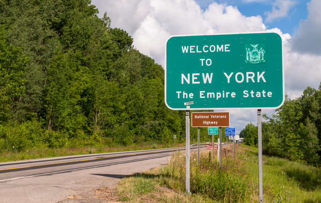 New York small business owner completing 2025 biennial statement filing to stay in good standing